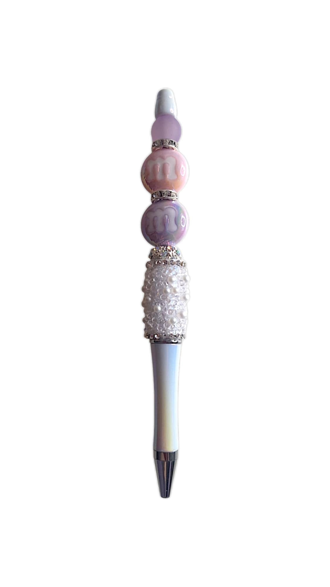 Candy sugar & pearls beads pen
