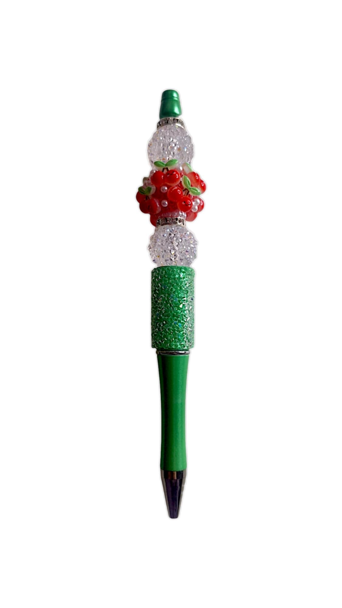 Cherry sugar & pearls beads pen