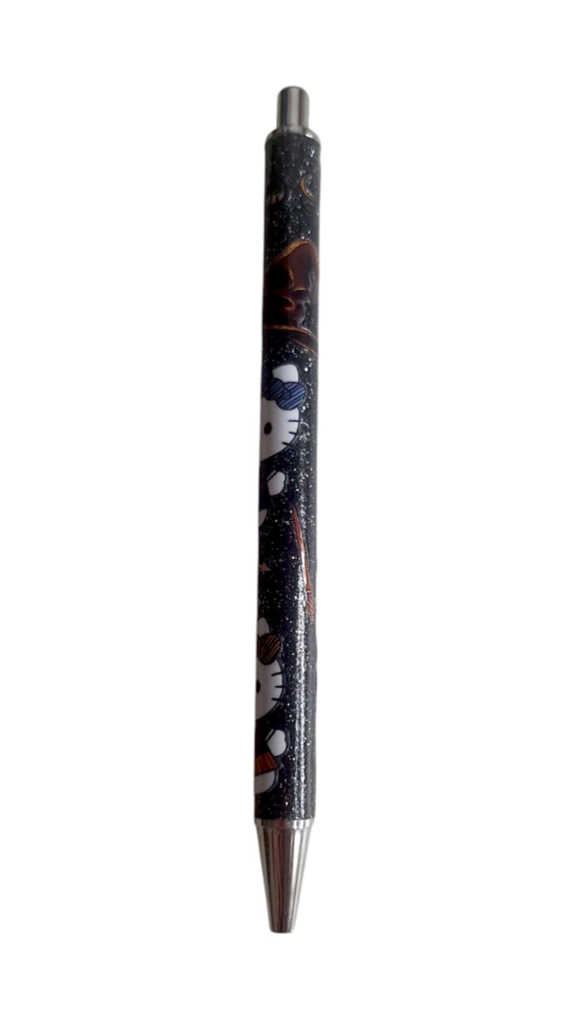 Cute cat glitter pen