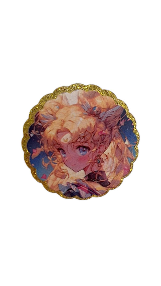 Pop socket jolie fille d'anime