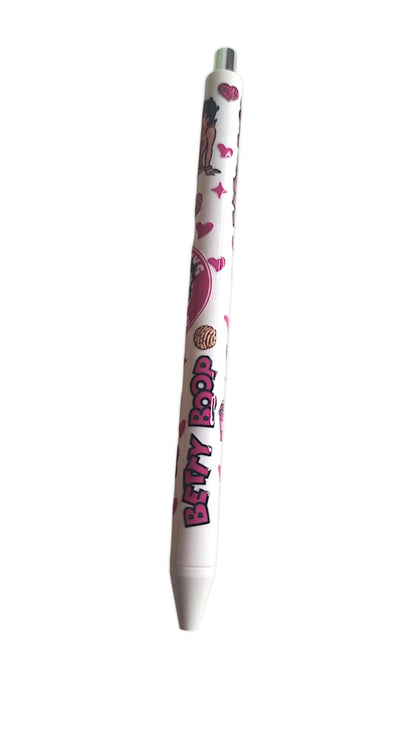 Lady black ink pen