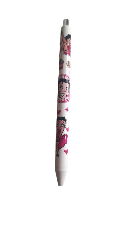 Lady black ink pen