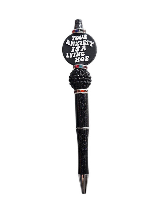 Anxiety beads pen