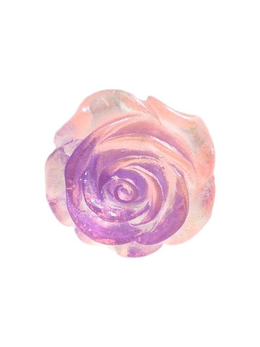 Pince à papier en résine rose 